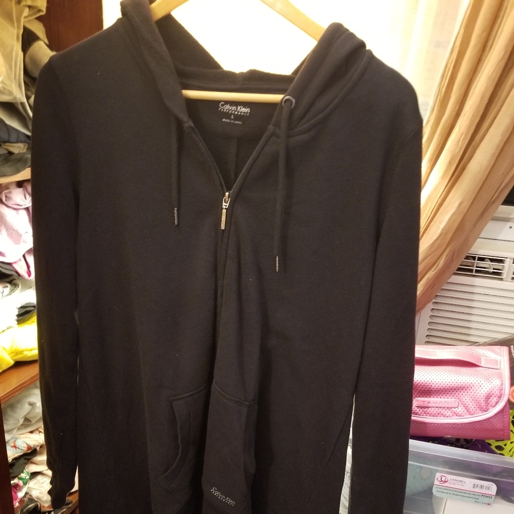Calvin Klein performance zip up sweatshirt. Size L. New never worn.